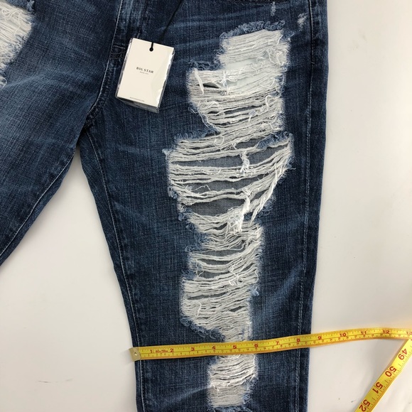 Big Star Billie Slim Slouch In Cloudburst - Picture 7 of 7